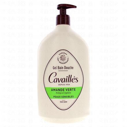 CAVAILLES Gel bain douche amande verte 1l