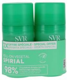 Spirial Déodorant 24h Végétal 2 x 50 ml - Lot 2 x 50 ml