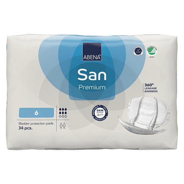 San Premium Protection Anatomique Absorption 6 - 34 unités