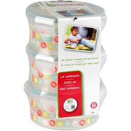 Set Recipiente de Alimentos Herméticos 3x300ml