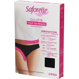 Saforelle® Culotte Ultra Absorbante Noire Taille 44