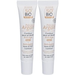 SO BIO Etic Précieux Argan Contour Yeux et Lèvres Anti-Âge