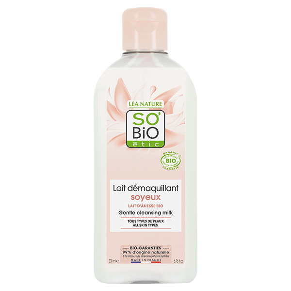 So'Bio Étic Mon Lait d'Ânesse Lait Démaquillant SoYeux Bio 200ml
