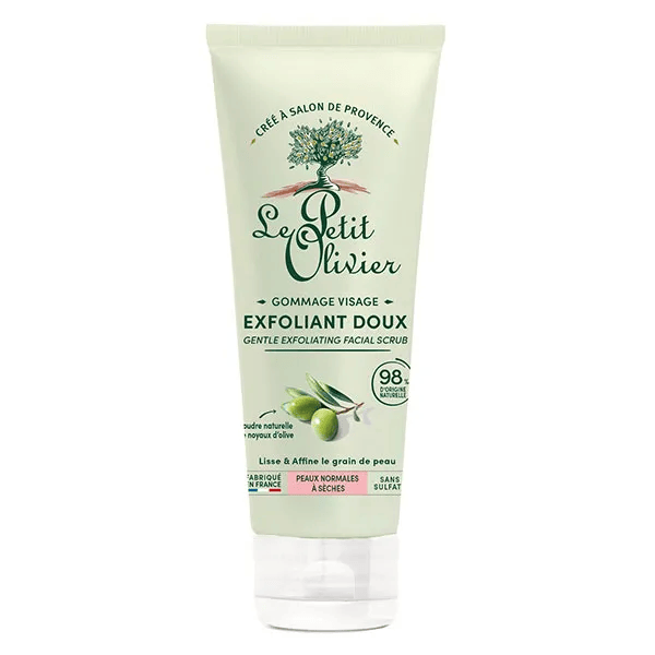 Gommage Visage Poudre Naturelle De Noyaux D'Olive 75ml