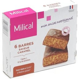 Milical Barre Hyperprotéinée Caramel