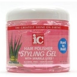 Fantasia Ic Gel para Peinar Duro de Aloe Rosa 454g