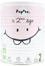 Lait Infantile Le 2ème Âge de 6 à 12 Mois Bio 400 g - Boîte 400 g