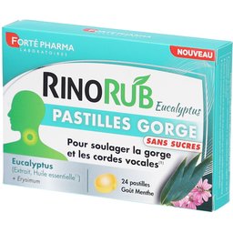Forte Pharma RinoRub Pastilles Gorge