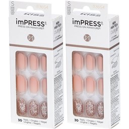 Kiss Impress Color Kit Faux-Ongles Gel – Evanesce
