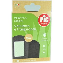 Green Pansement Bambu Aloe 5x7,5cm 5uts