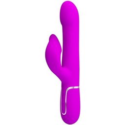 Rabbit Vibrateur Perles Violettes 1ut