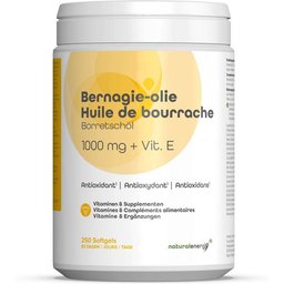 Huile de Bourrache 1000mg + Vitamine E