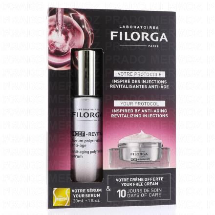 Coffret NCEF-Revitalize - Votre protocole Sérum 30ml + crème 15ml offerte