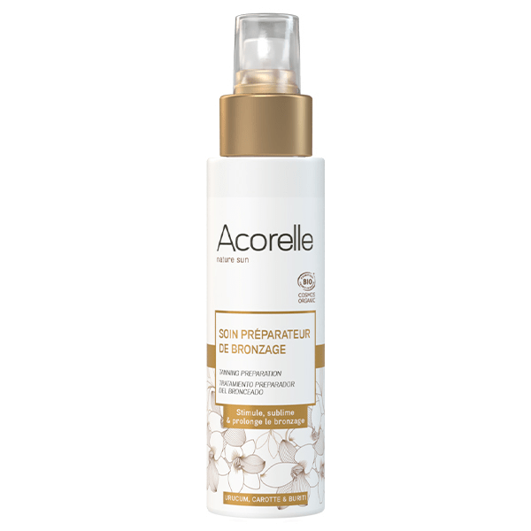 Solaire Soin Préparateur de Bronzage Bio 100ml