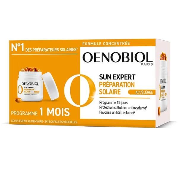 Sun Expert Préparation Solaire Accélérée Lot de 2 x 15 gélules