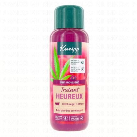 Bain moussant pavot rouge et chanvre 400ml
