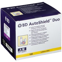 AutoShield™ Duo Aiguilles sécurisées 0,30 mm (30G) x 5 mm