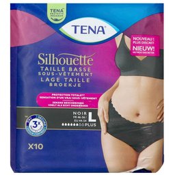 Silhouette Plus Noir Taille Basse L