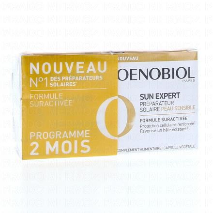 Sun expert Préparateur solaire peaux sensibles lot 2 x 30 capsules