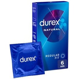 Durex™ Natural Plus preservativos preservativos 6uds