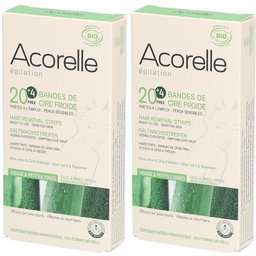 Bande de cire froide Visage
