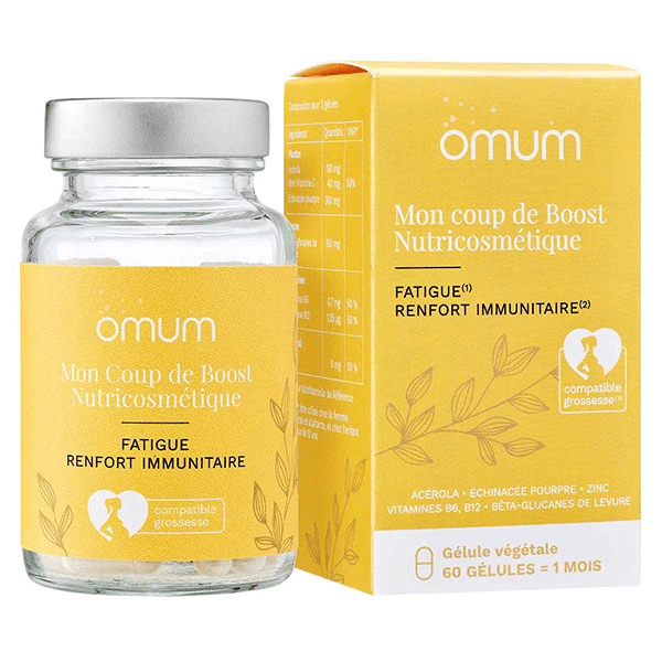 Mon Coup de Boost Complément alimentaire fatigue immunité 60 gélules 1mois