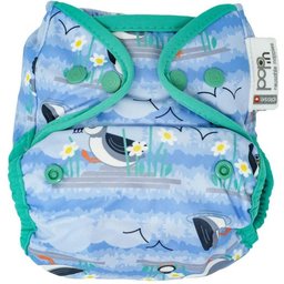 Pop-In Bambou Blue Puffin Couche 1ut