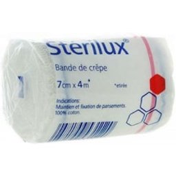 Stérilux Bande Crêpe 7cmx4M