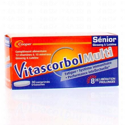 MULTI sénior 30 comprimés tricouches