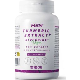 Extracto de Cúrcuma 50:1 650mg + Bioperine® 120vcaps