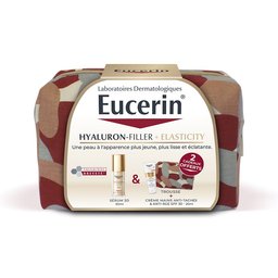 Eucerin® Trousse Hyaluron-Filler + Elasticity Sérum 3D + Crème Mains Anti-Taches & Anti-Âge Spf30