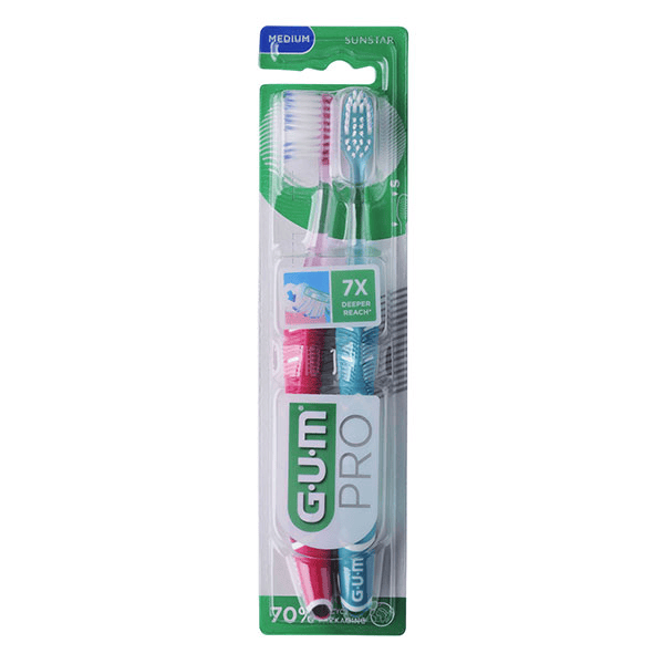 Brosse à Dents Technique Pro Medium Lot de 2