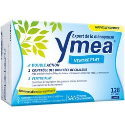 Ménopause Bouffées de Chaleur et Ventre Plat 128 Gélules