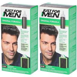 Just FOR MEN Shampooing Colorant Noir