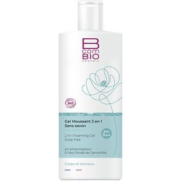 B COM BIO Organic Gel moussant 2 en 1 sans savon