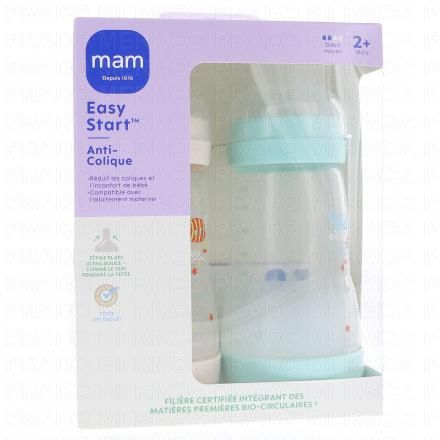 Easy Start Anti-Colique biberon débit 2 260ml lot de 2 vert et sable