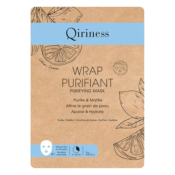 Masque Visage Matifiant - Wrap Purifiant 25ml