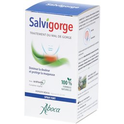 Salvigorge 2Act Spray - Traitement du mal de gorge et cavité orale - fl 30 ml