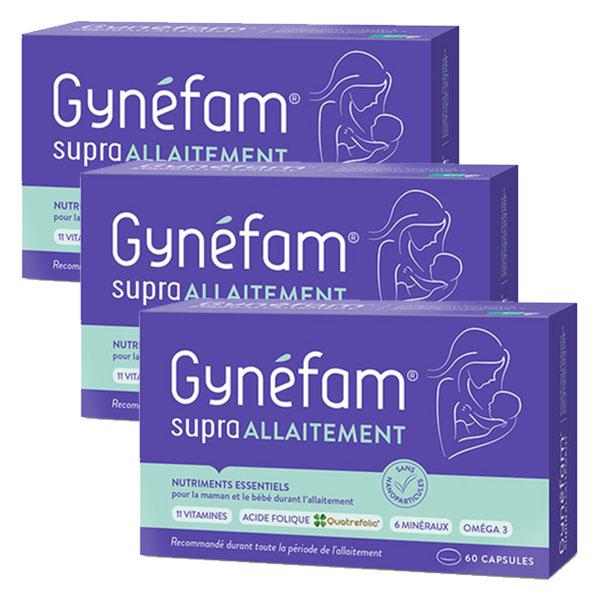 Gynéfam Supra Allaitement Cure de 3 mois 180 capsules