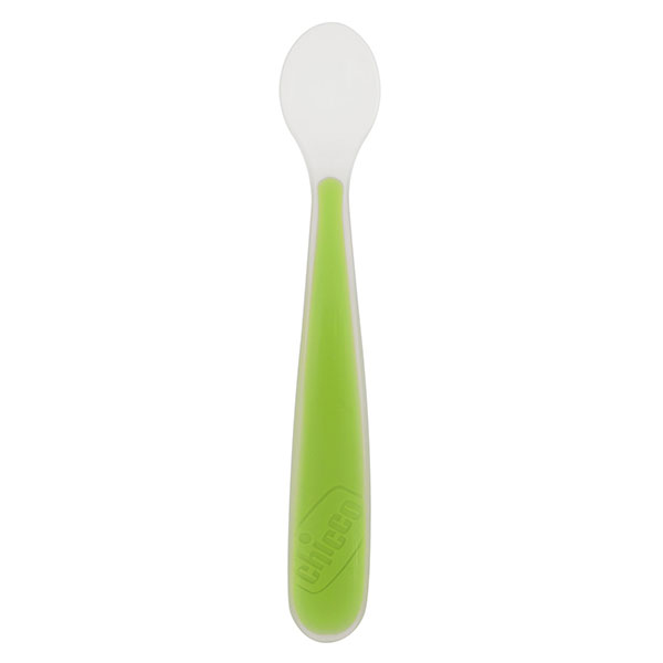 Repas Ma Première Cuillère en Silicone +6m Vert Pomme