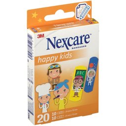 Nexcare Happy Kids Professions 20 Assortiment de pansements