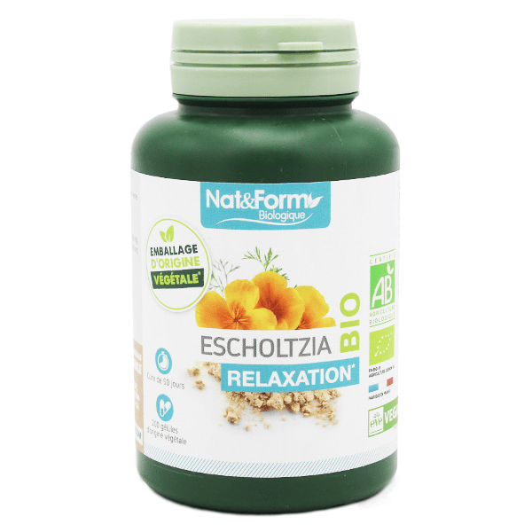 Bio Escholtzia 200 gélules végétales