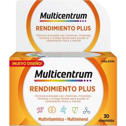 Plus Ginseng & Ginkgo 30 Comprimés