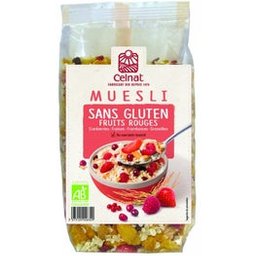 Gluten Free Organic Red Fruit Muesli 375g