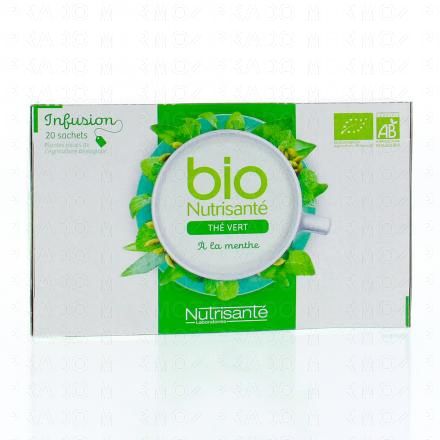 Infusion bio Thé Vert 3 Menthes 20 sachets