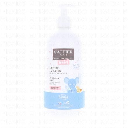 Bébé lait de toilette bio flacon pompe 500ml