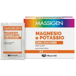 Massigen Magnésium et Potassium Zéro Sucre 24x6g