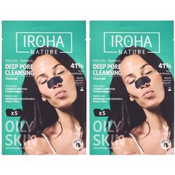 Bandelettes nasales nettoyantes Detox - Charcoal