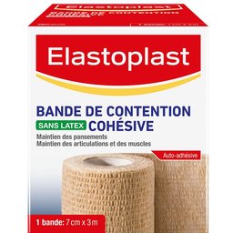 Elastoplast Bande de Contention Cohésive Sans Latex