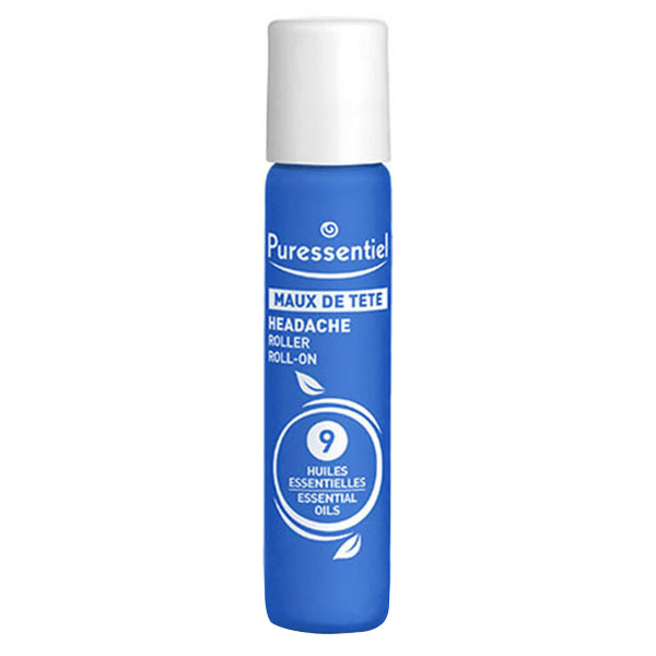 Bien-Être Maux de Tête Roller aux 9 Huiles Essentielles 5ml